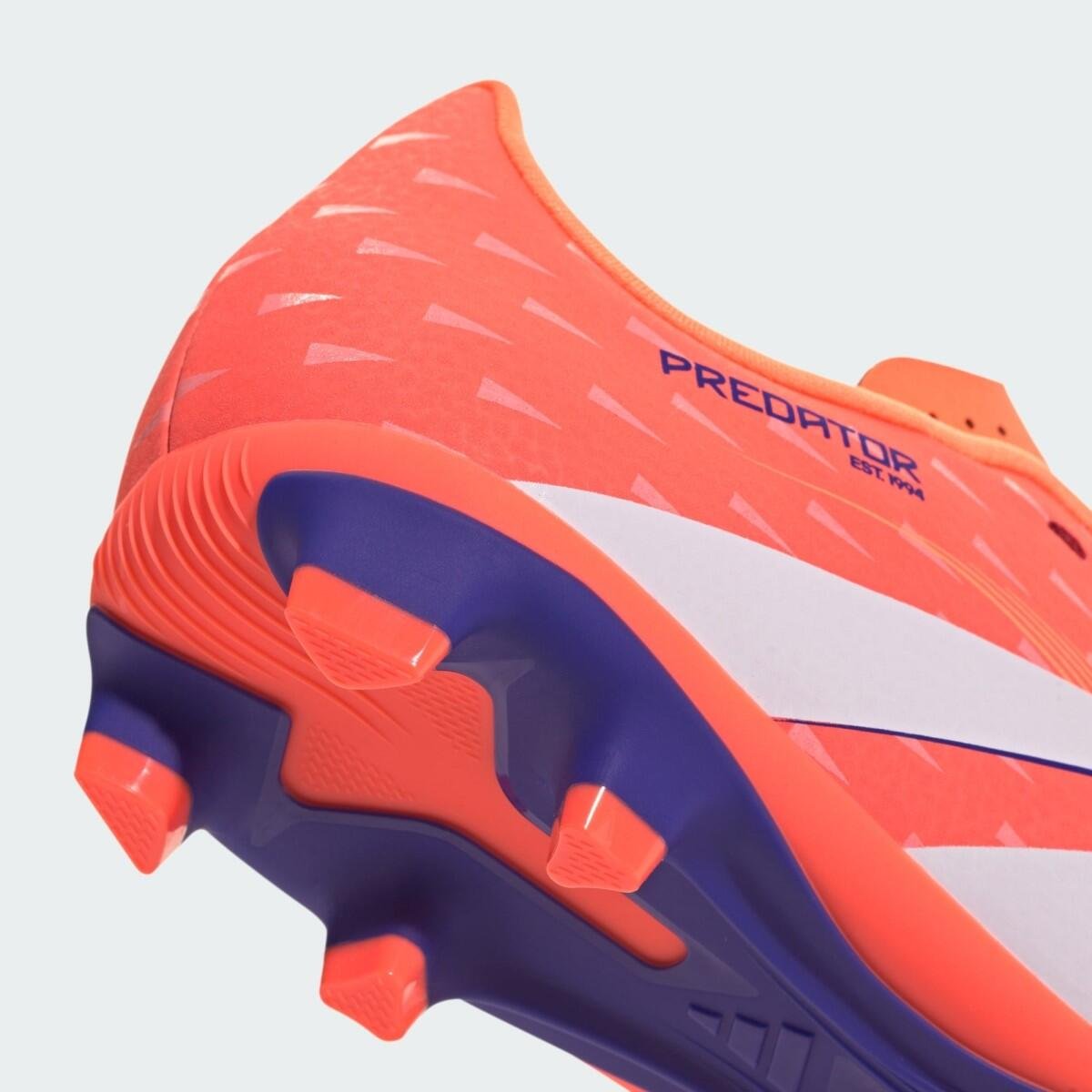 Chuteira Campo Adidas Predator Club FG Infantil Laranja 7
