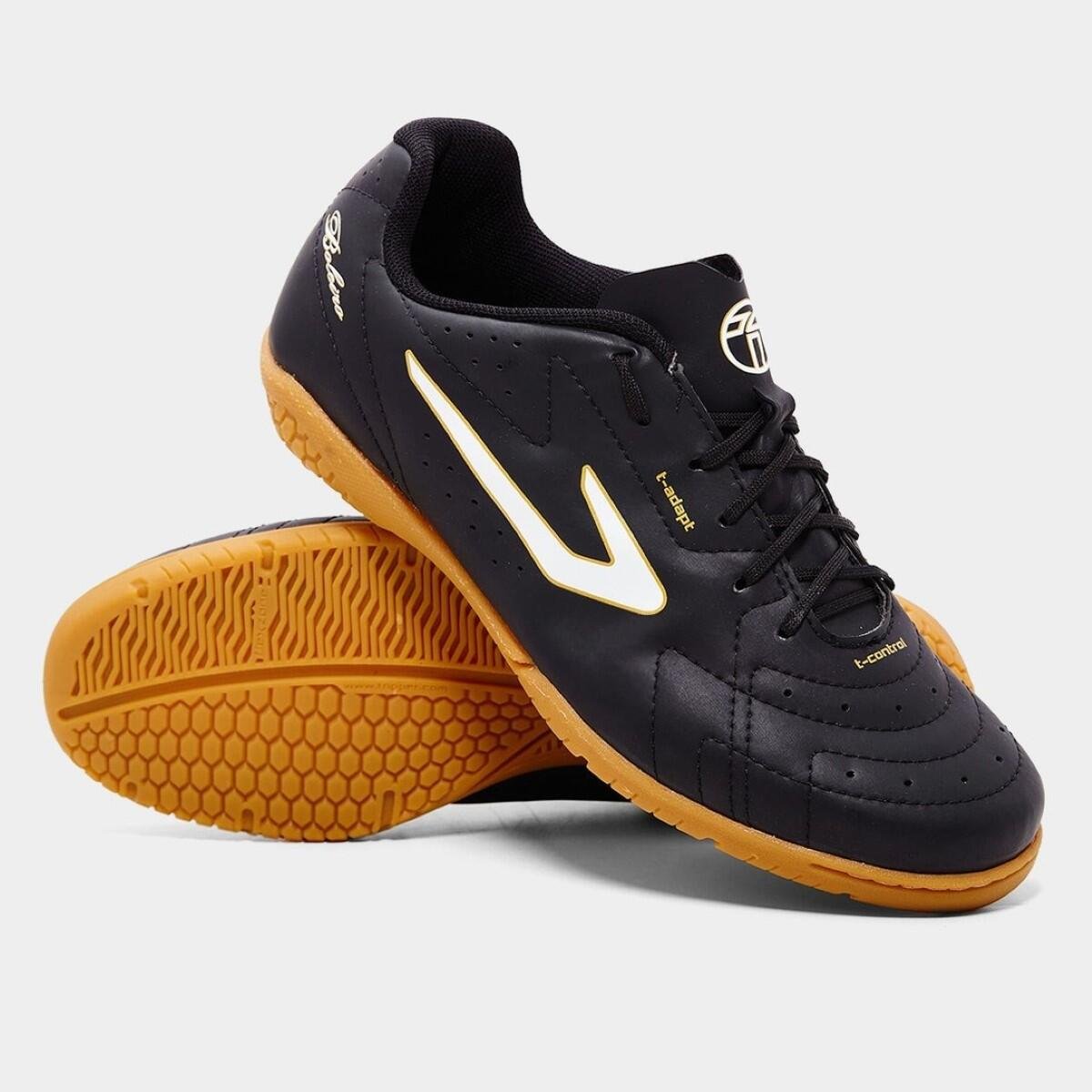 Chuteira Futsal Topper Boleiro VI Preto 2