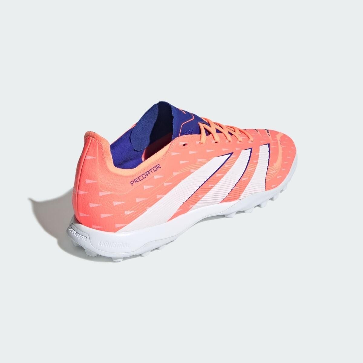 Chuteira Society Adidas Predator League TF Coral 3