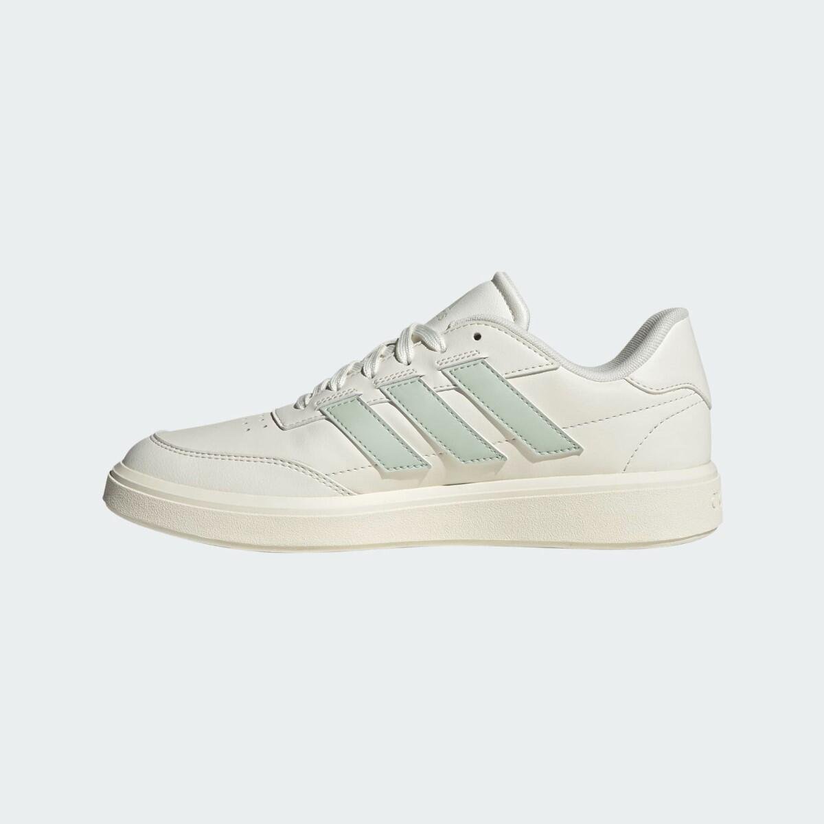 Tênis Adidas Courtblock Feminino Branco 4
