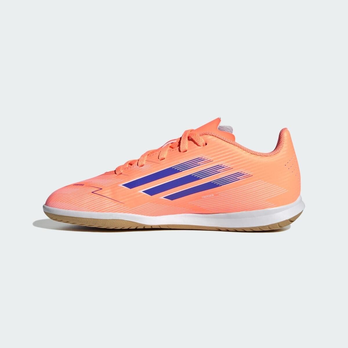 Chuteira Futsal Adidas F50 Club IN Infantil Coral 3