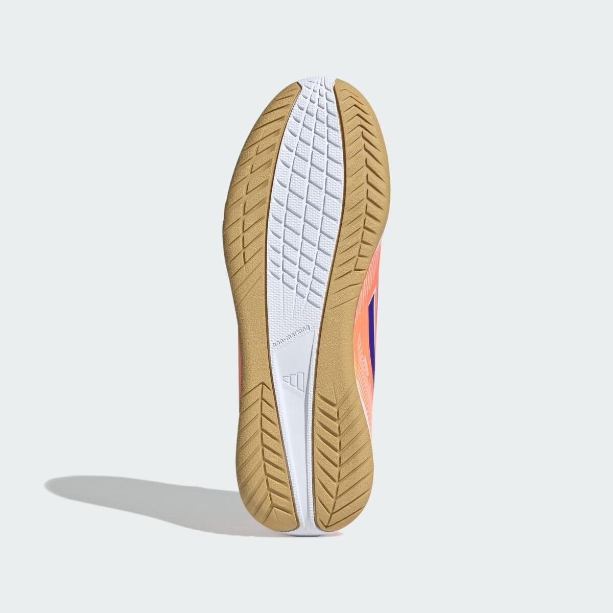 Chuteira Futsal Adidas F50 Club IN Infantil Coral 6