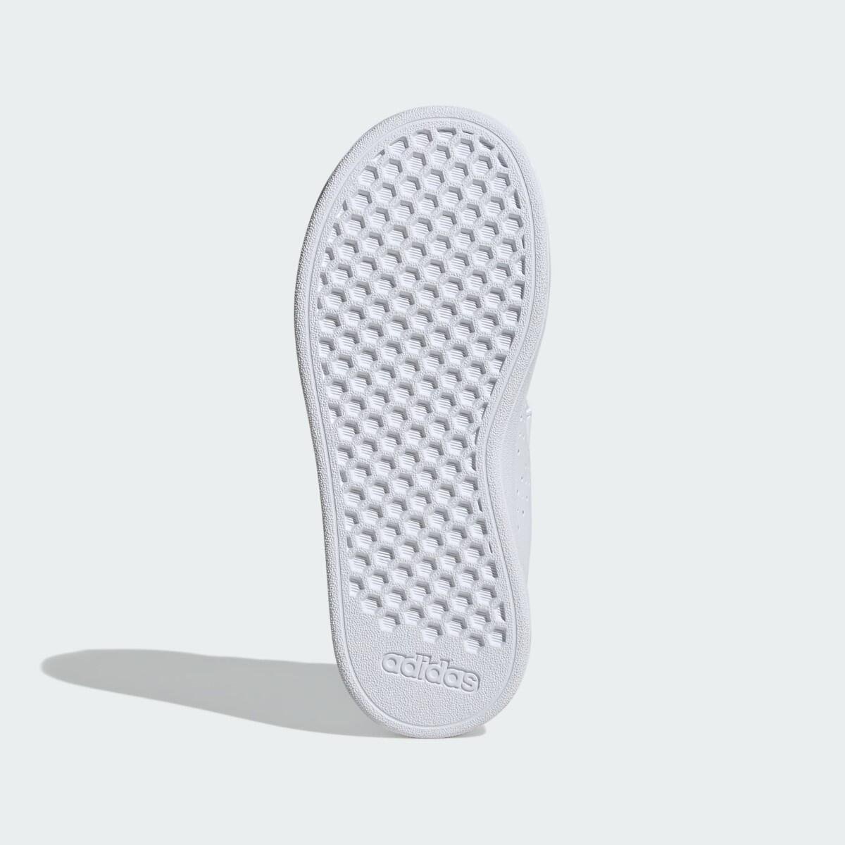 Tênis Adidas Advantage Base Kids Infantil Branco 6