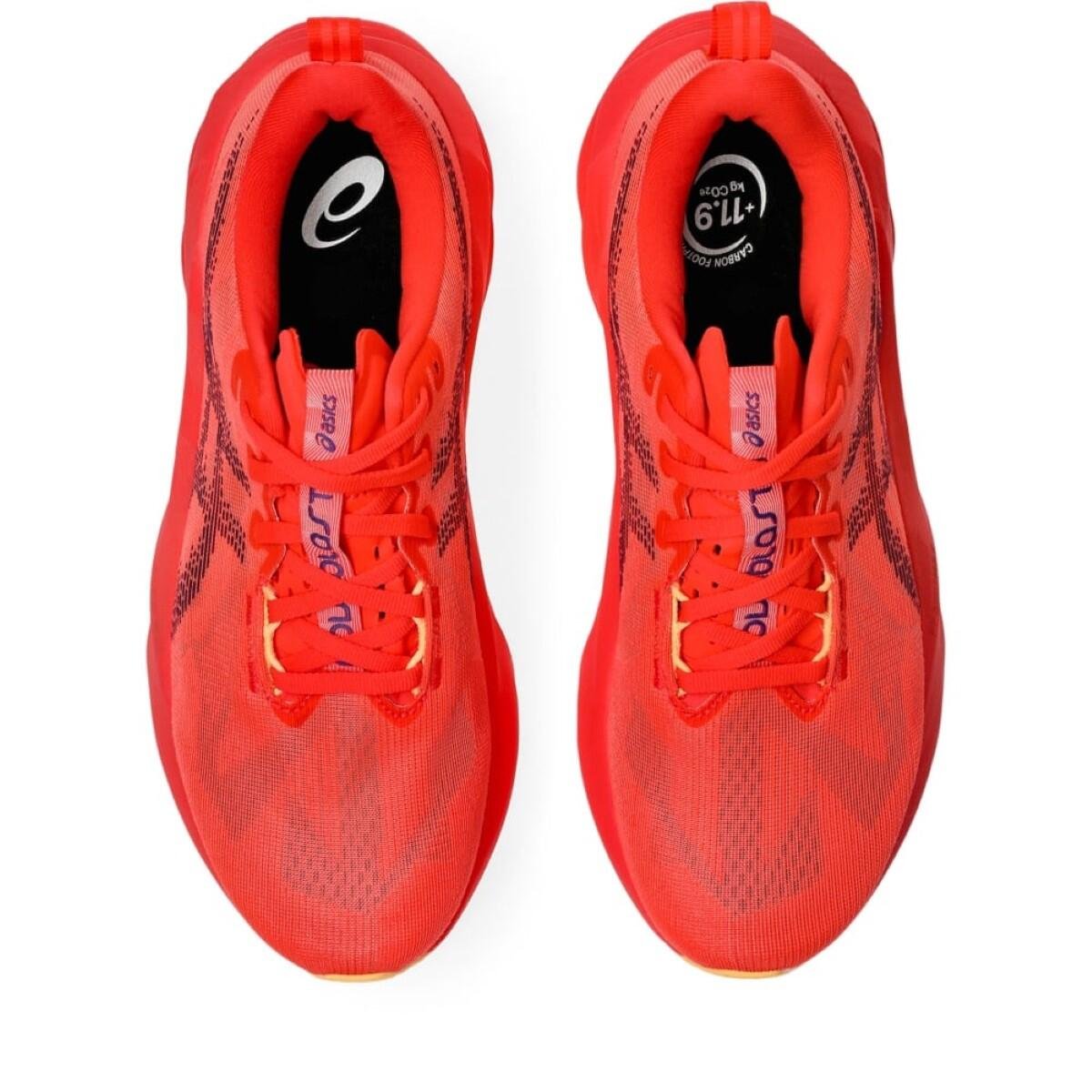 Tênis Asics Novablast 5 Masculino Vermelho 5