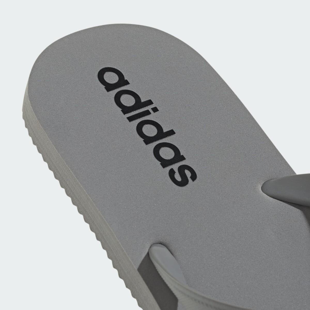 Chinelo Adidas Keitaki Unissex Cinza 7