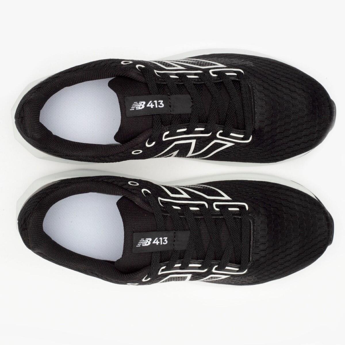 Tênis New Balance 413 v3 Masculino Preto/Branco 3