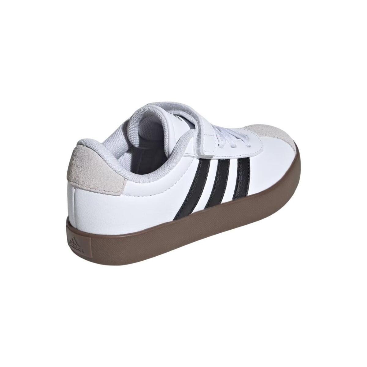 Tênis Adidas VL Court 3.0 Infantil Branco 3