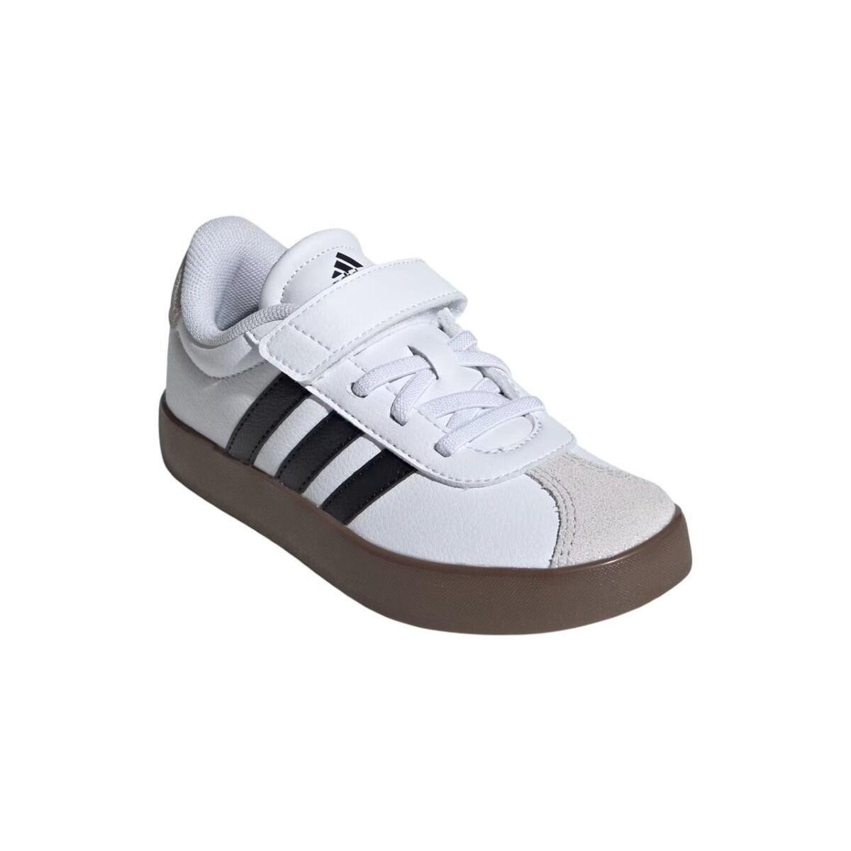 Tênis Adidas VL Court 3.0 Infantil Branco 4
