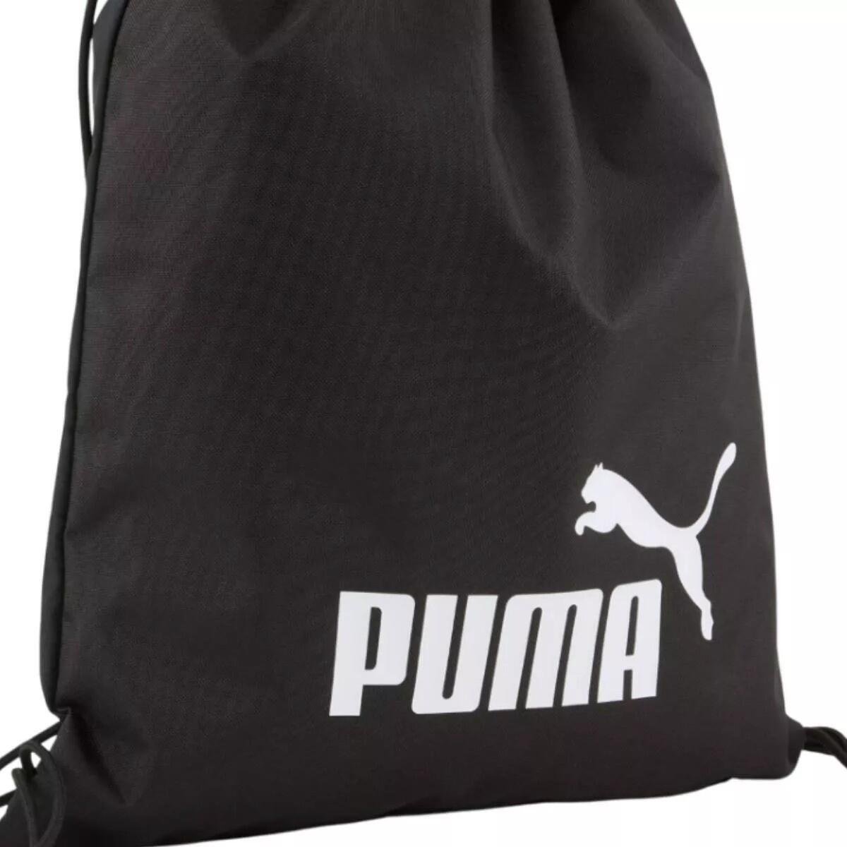 Mochila Gym Sack Puma Phase Unissex Preto 3