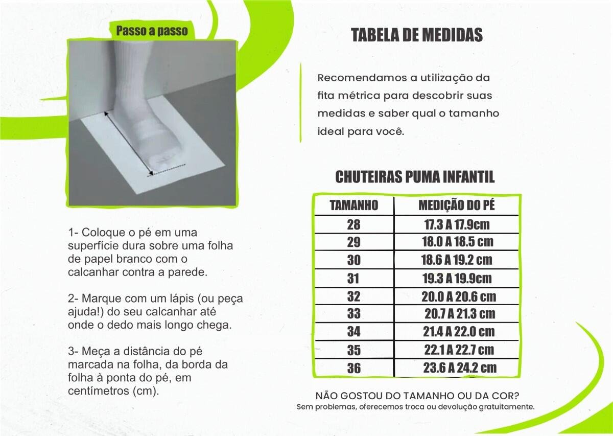 Chuteira Futsal Puma Future 8 Play IT Infantil Laranja 7