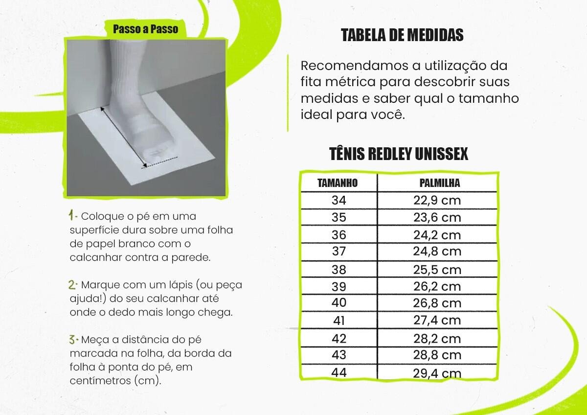 Tênis Redley Originals Edição Limitada 40 Anos Unissex Preto 6