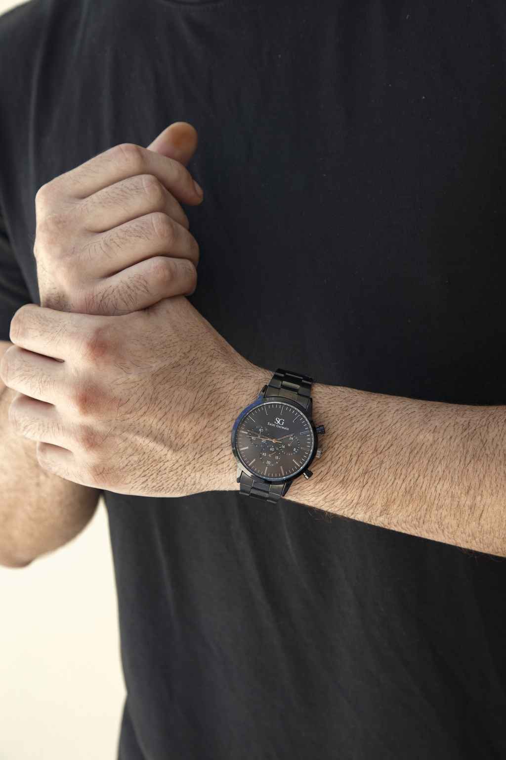 Chrono Full Black 42mm Preto 4