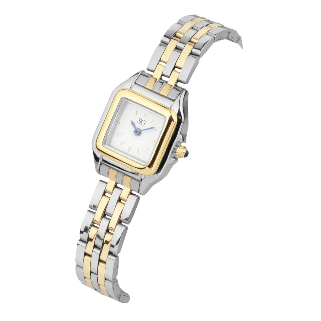 Boxy Bicolor Gold Prata/Dourado 2