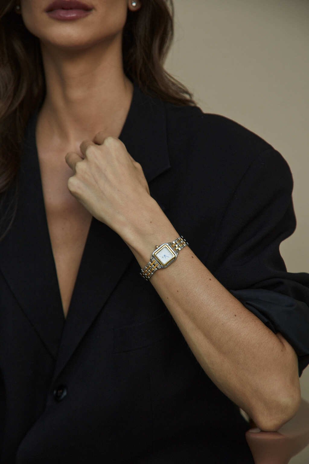 Boxy Bicolor Gold Prata/Dourado 3
