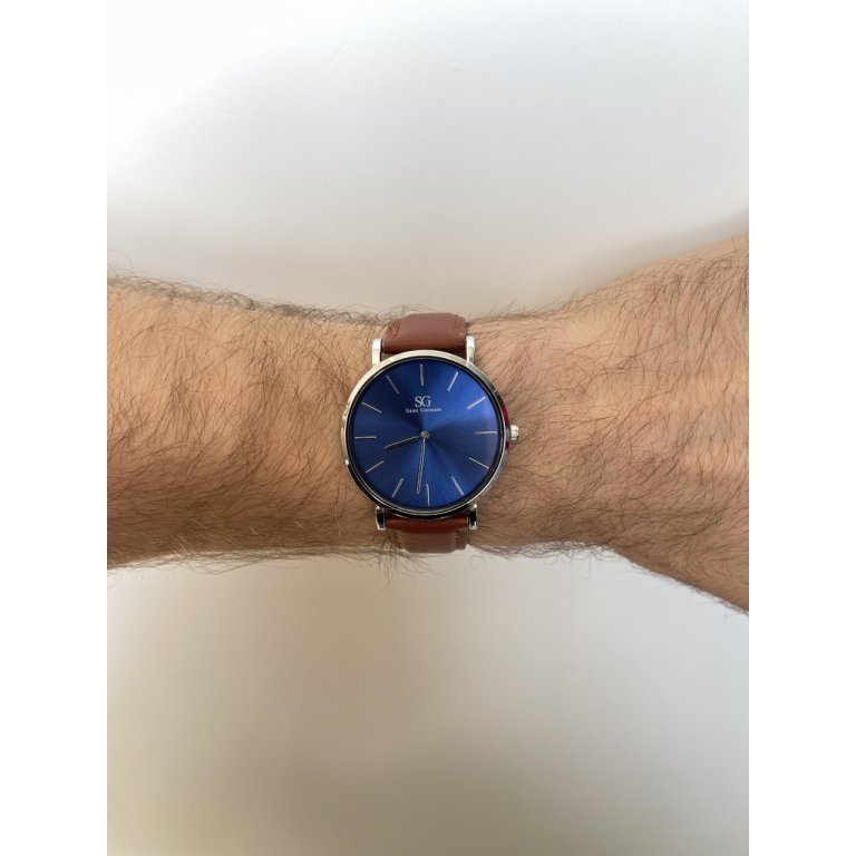 Bronx Blue Silver 40mm Marrom 5