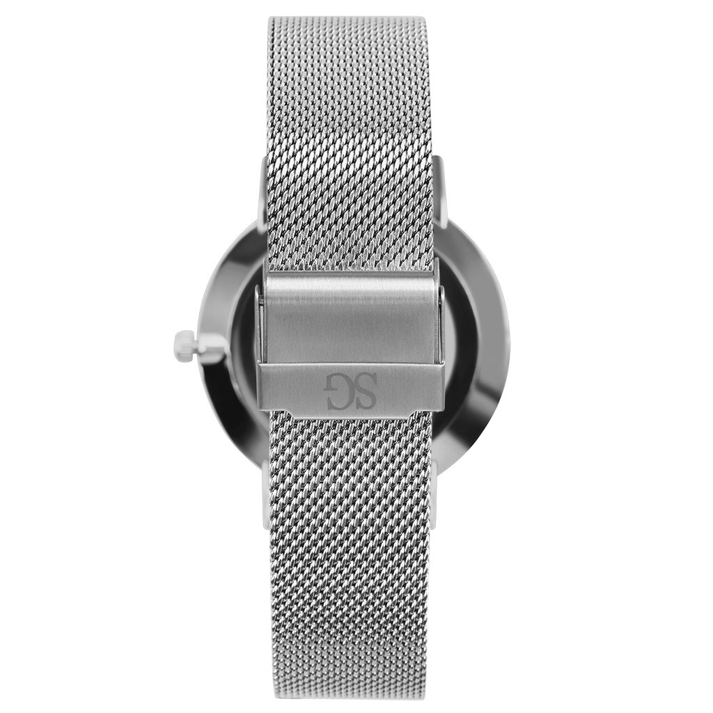 Relógio Feminino Pulseira Prata Harlem Silver 32mm Prata 3