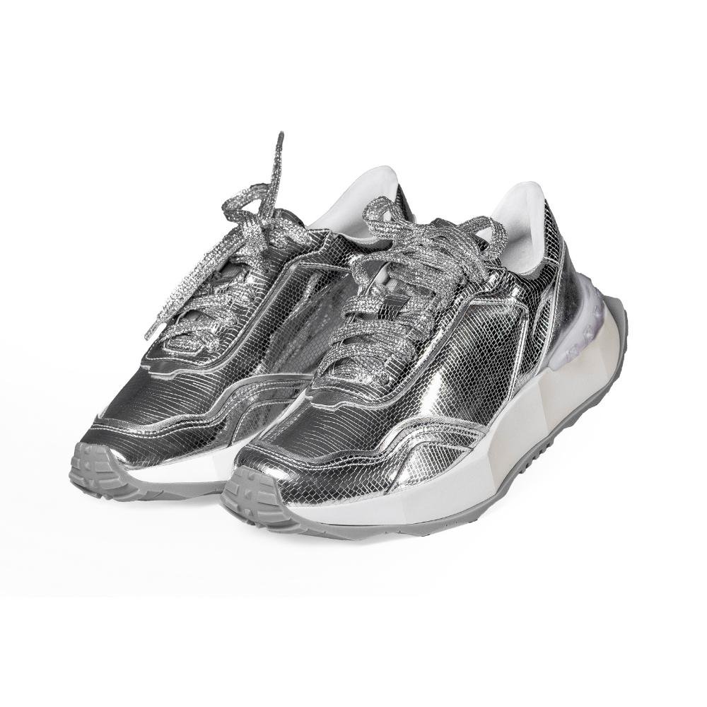 Tênis Casual Prata 1