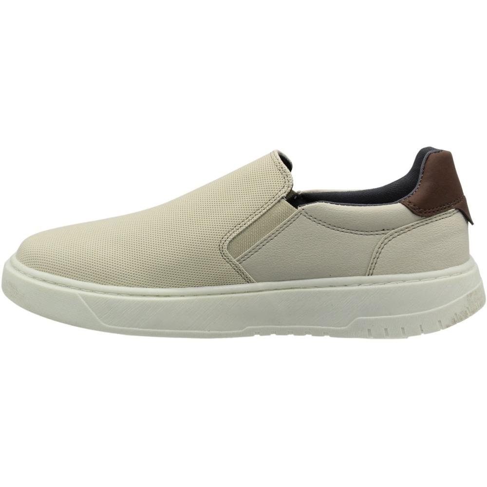 Tênis Casual Iate Rossanfort Oregon Comfort Masculino Bege 2