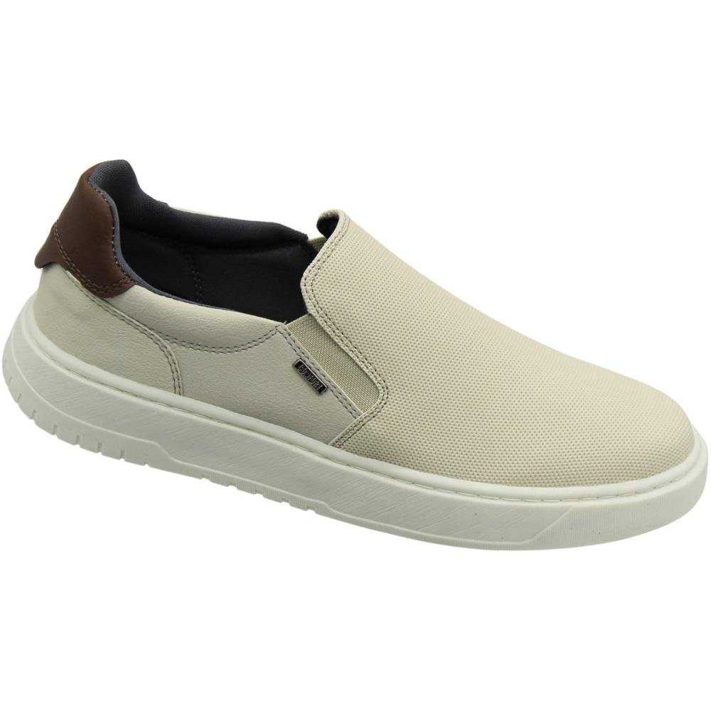 Tênis Casual Iate Rossanfort Oregon Comfort Masculino Bege 3