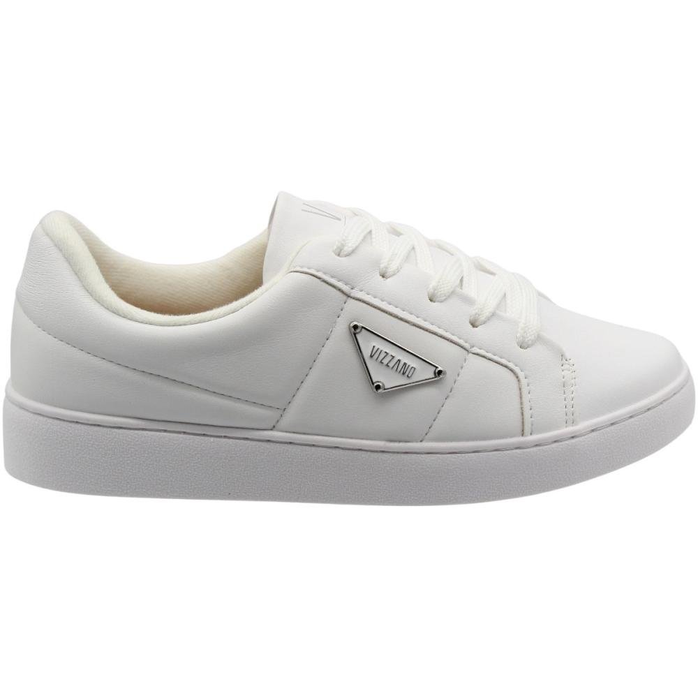 Tênis Casual Vizzano Napa Soft Milano Feminino Branco 1