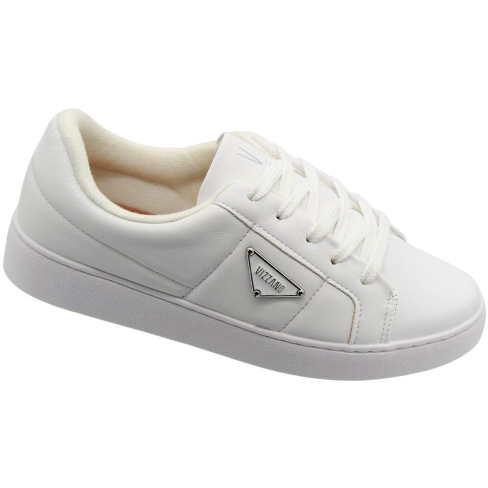 Tênis Casual Vizzano Napa Soft Milano Feminino Branco 3