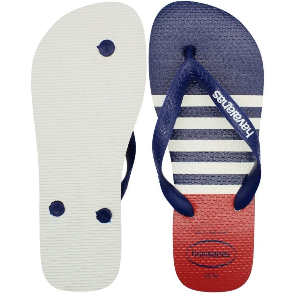 Chinelo Havaianas Top Nautical Masculino Azul 3