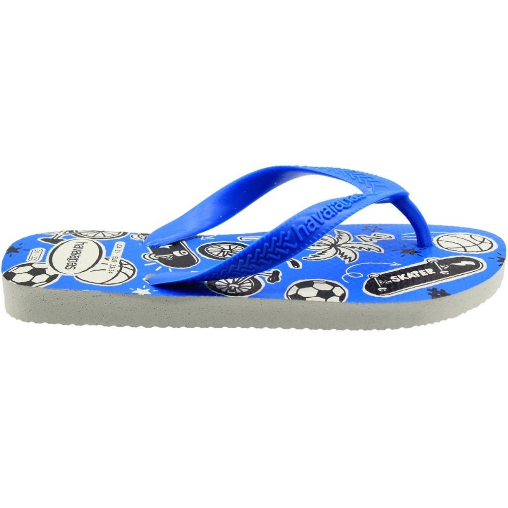 Chinelo Infantil Havaianas Kids Athletic Masculino Azul 2