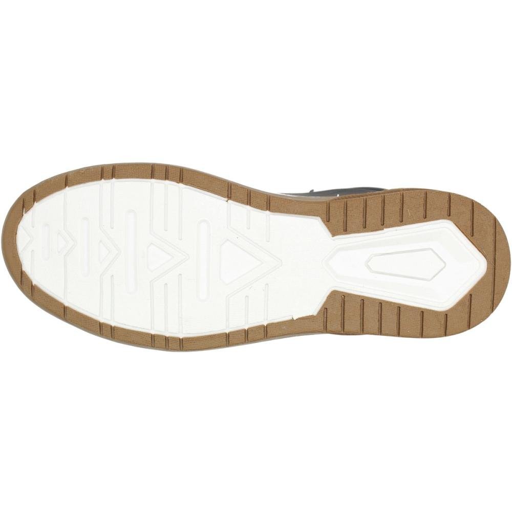 Sapatênis Stay Start Zíper Interno Cadarço Elástico Masculino Preto 5