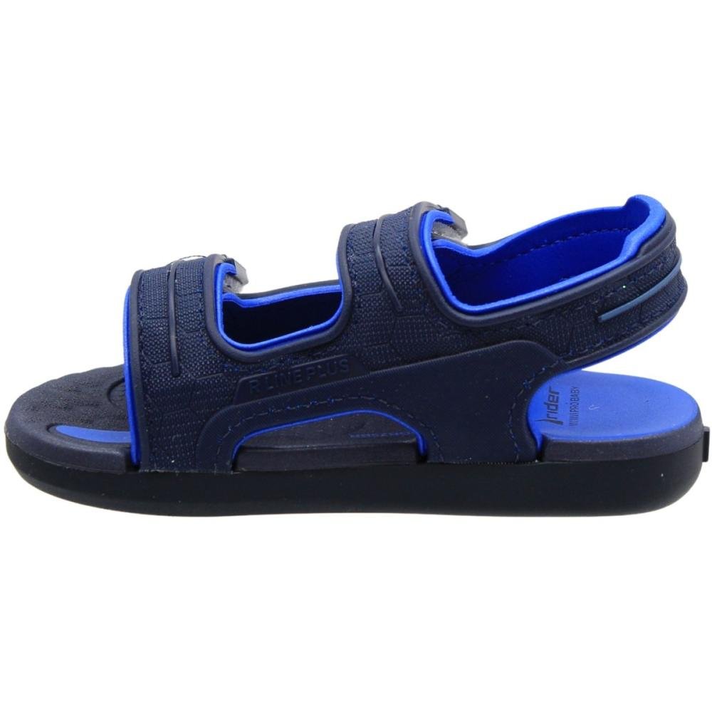 Sandália Papete Rider Infantil R Line Plus II Menino Azul 2