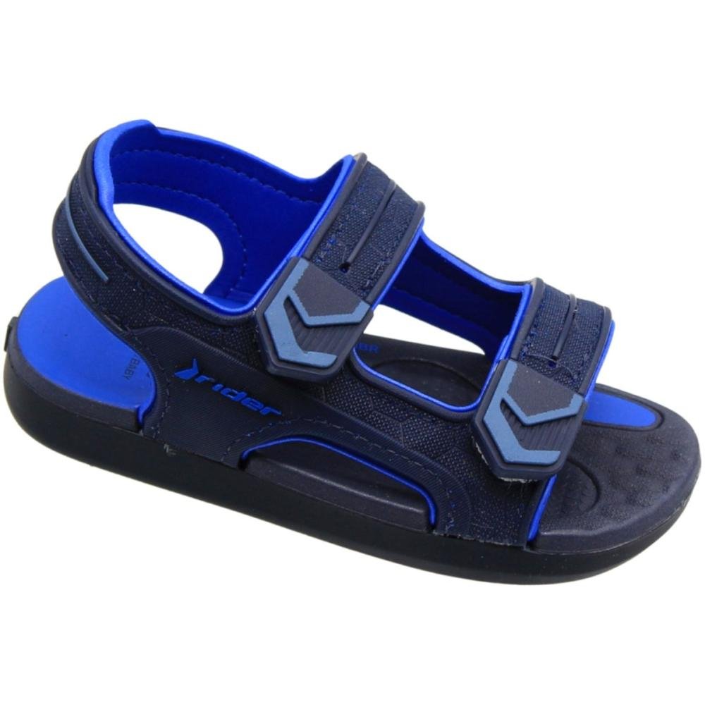 Sandália Papete Rider Infantil R Line Plus II Menino Azul 3
