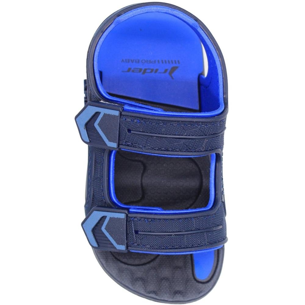 Sandália Papete Rider Infantil R Line Plus II Menino Azul 4