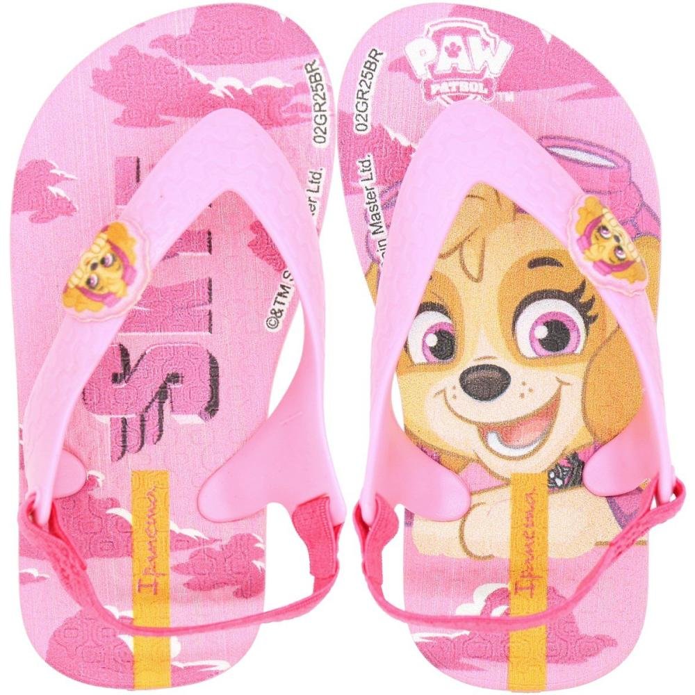 Chinelo De Dedo Infantil Ipanema Patrulha Canina Menina