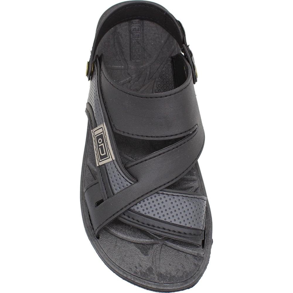 Sandália Chinelo Danper Urban Glide Perfuros Com Tira Removível Masculina  Preto/Cinza 4
