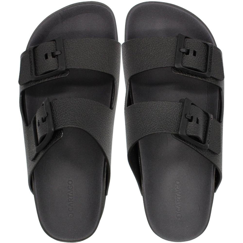 Chinelo Slide Cartago Milão Plus Masculino Preto 1