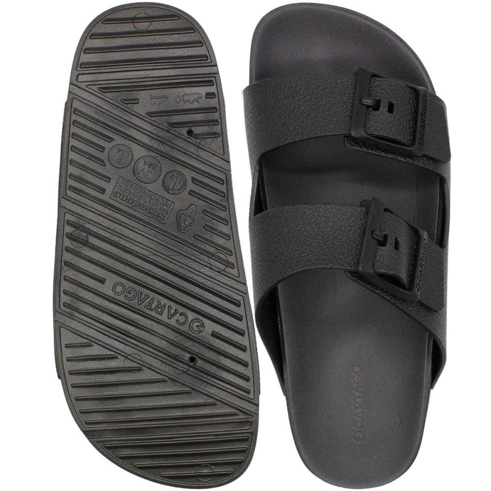Chinelo Slide Cartago Milão Plus Masculino Preto 3