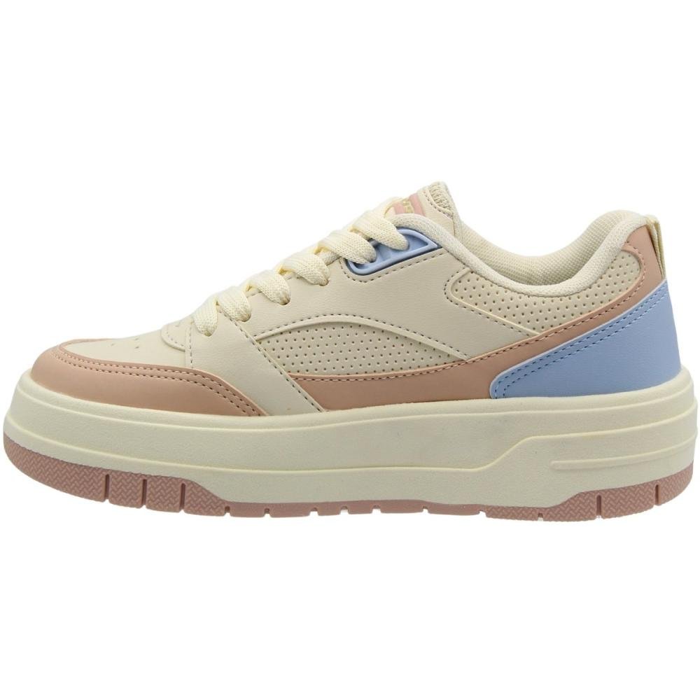 Tênis Casual Logus Harmony Feminino Bege 2