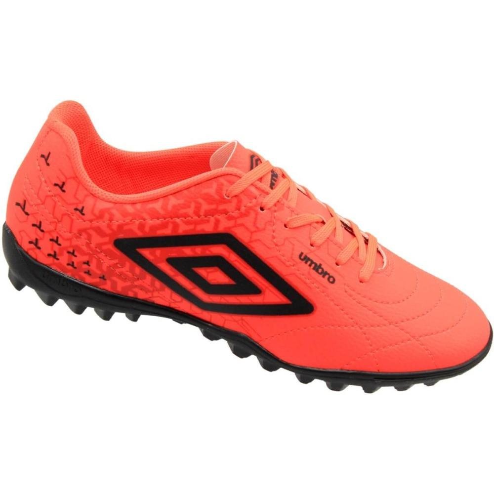 Chuteira Society Umbro Class Neo Fiery Costura Masculina Laranja 3