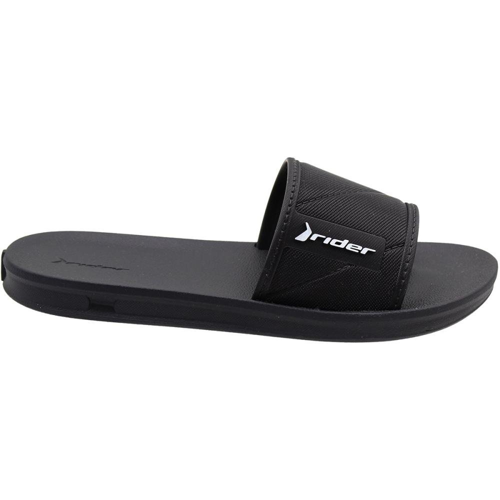 Chinelo Slide Infantil Rider Street Solado Macio Menino Preto 2