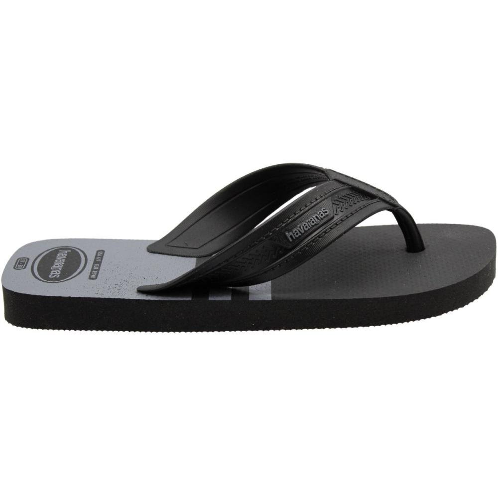 Chinelo de Dedo Havaianas City Basic Tira Resistente Masculino Preto 2
