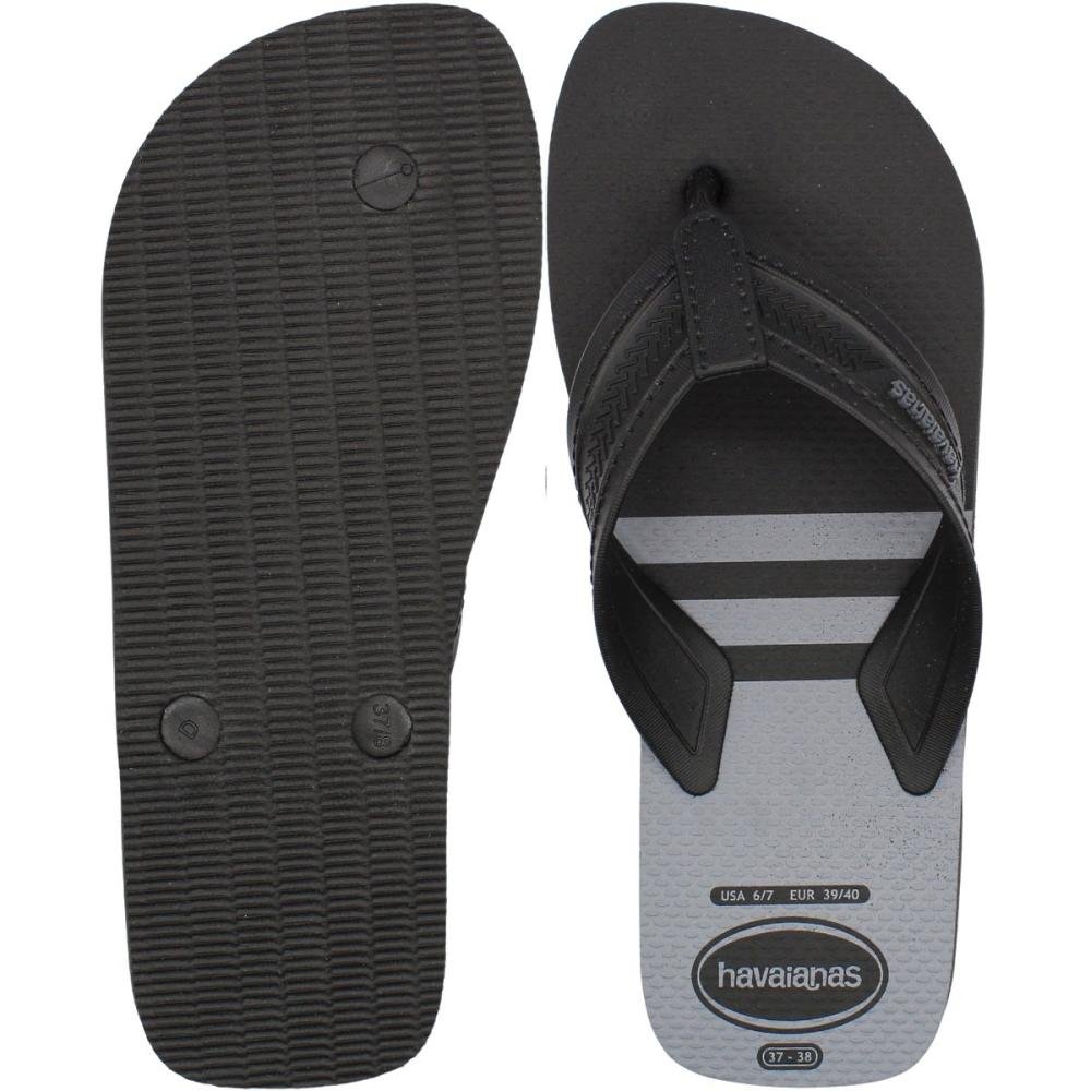 Chinelo de Dedo Havaianas City Basic Tira Resistente Masculino Preto 3