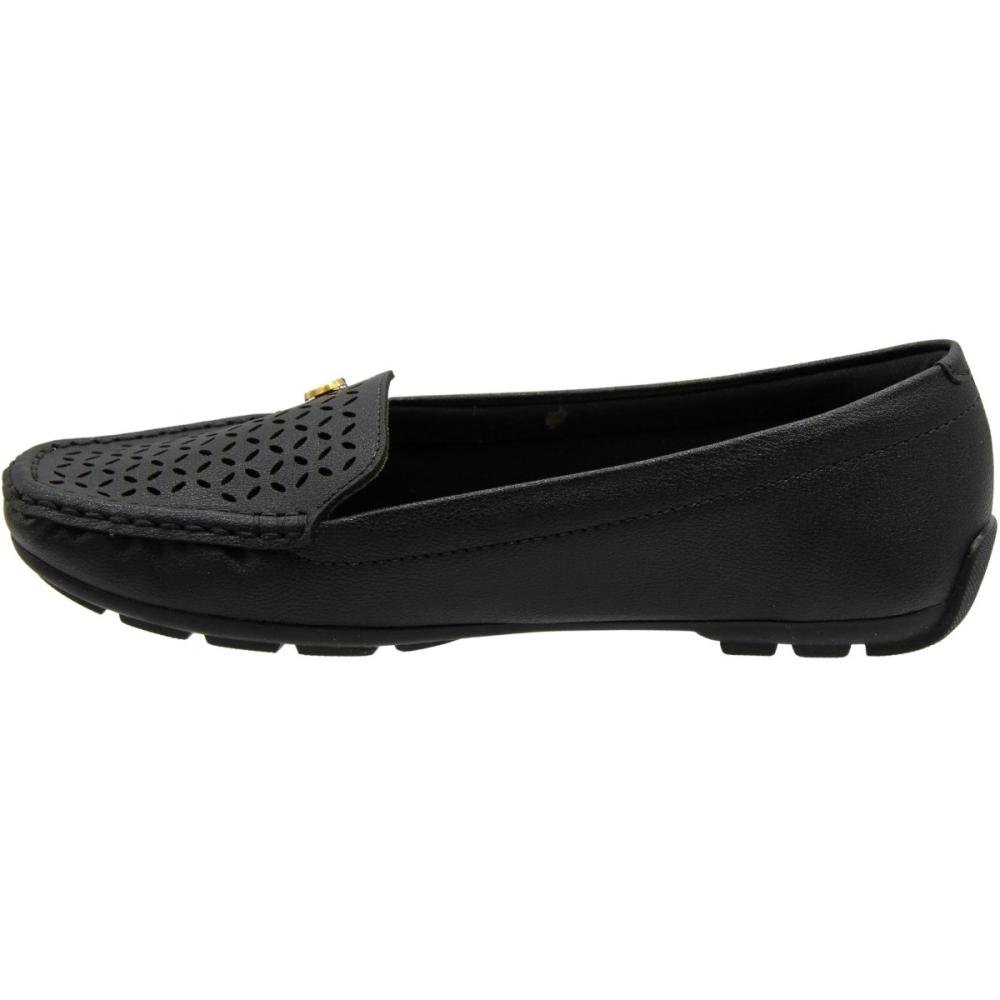 Mocassim Modare Tresse Ultra Conforto Feminino Preto 2