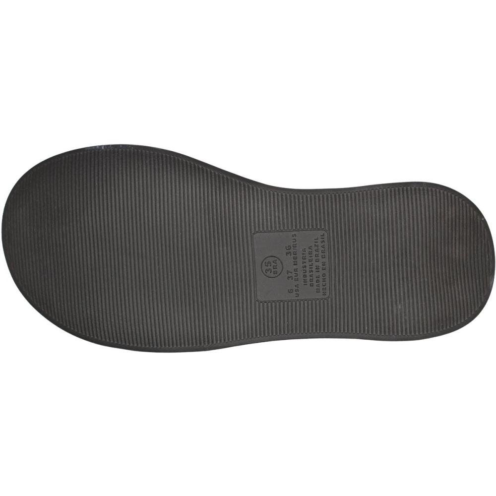 Tamanco De Dedo Plataforma Vizzano Tira Macia Feminino Preto 5