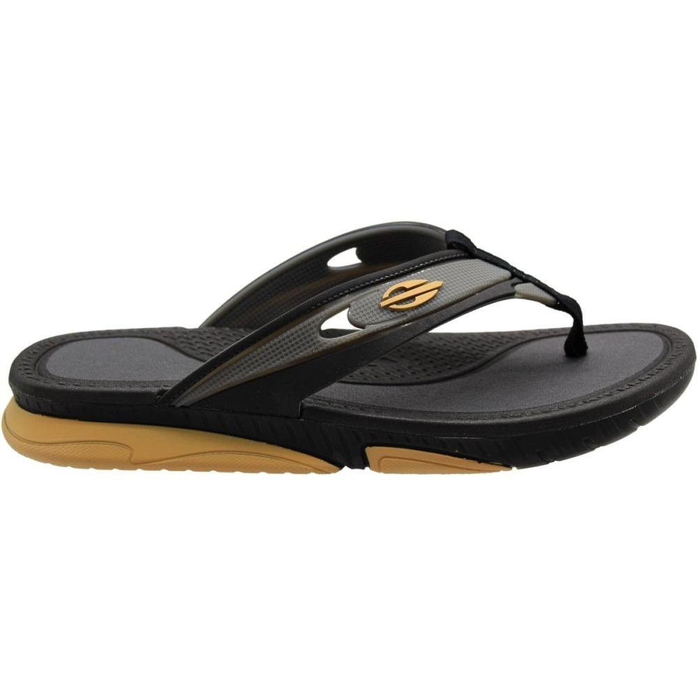 Chinelo De Dedo Mormaii Swap III Texturizado Masculino Preto/Bege 2