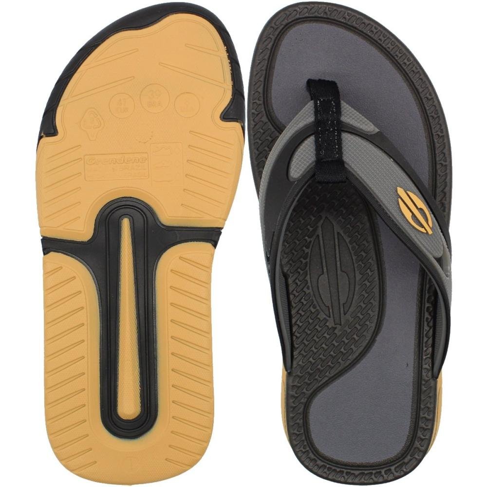 Chinelo De Dedo Mormaii Swap III Texturizado Masculino Preto/Bege 3