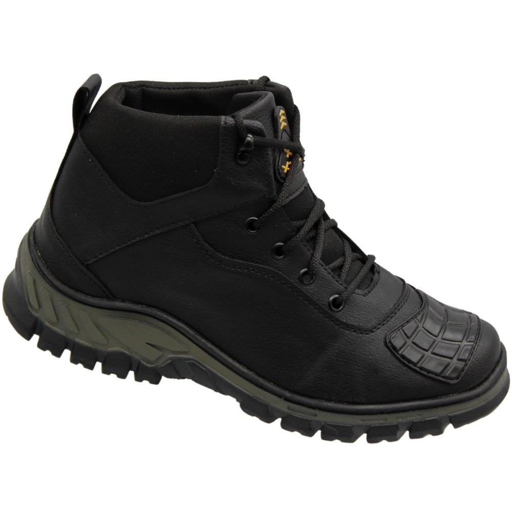 Bota Code PDM Adventure XT Xtreme Motoqueiro Masculina Preto 3