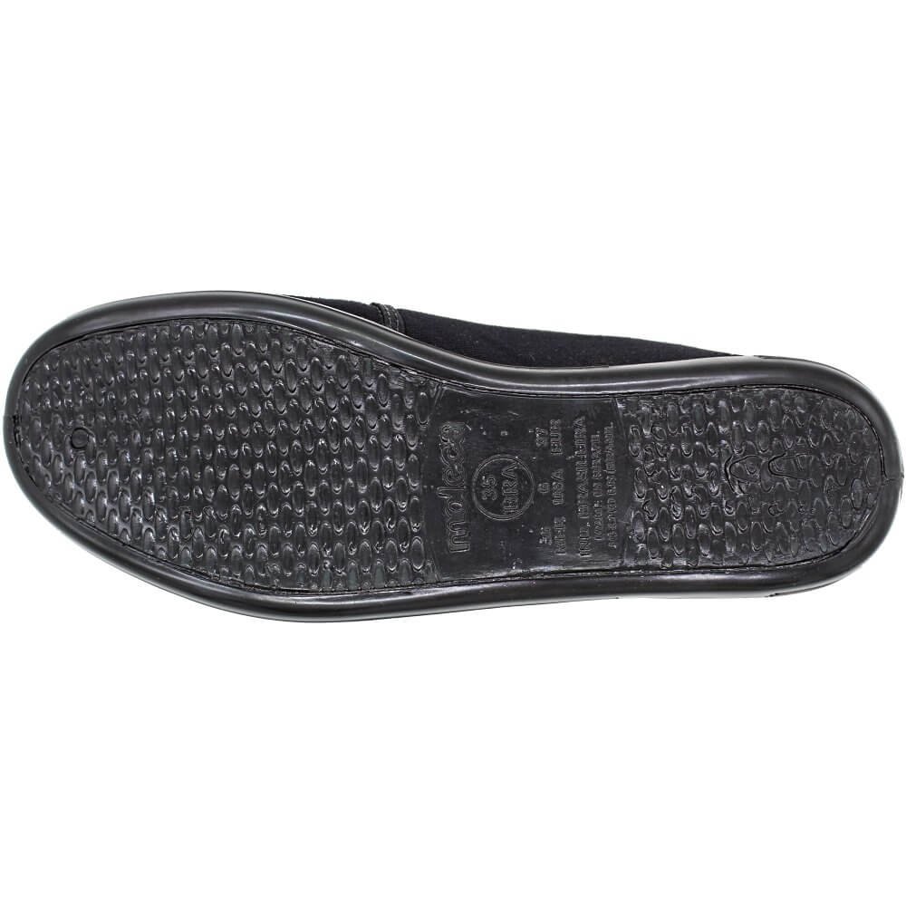 Sapatilha Moleca Brim Feminina Preto 4