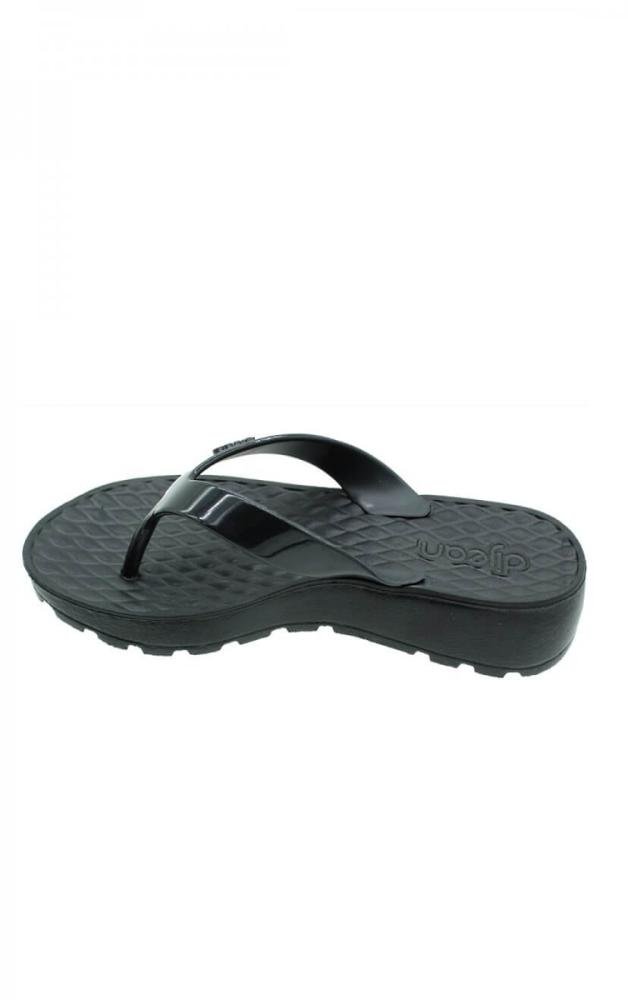 Tamanco Dijean Vulcanizada Feminino Preto 3