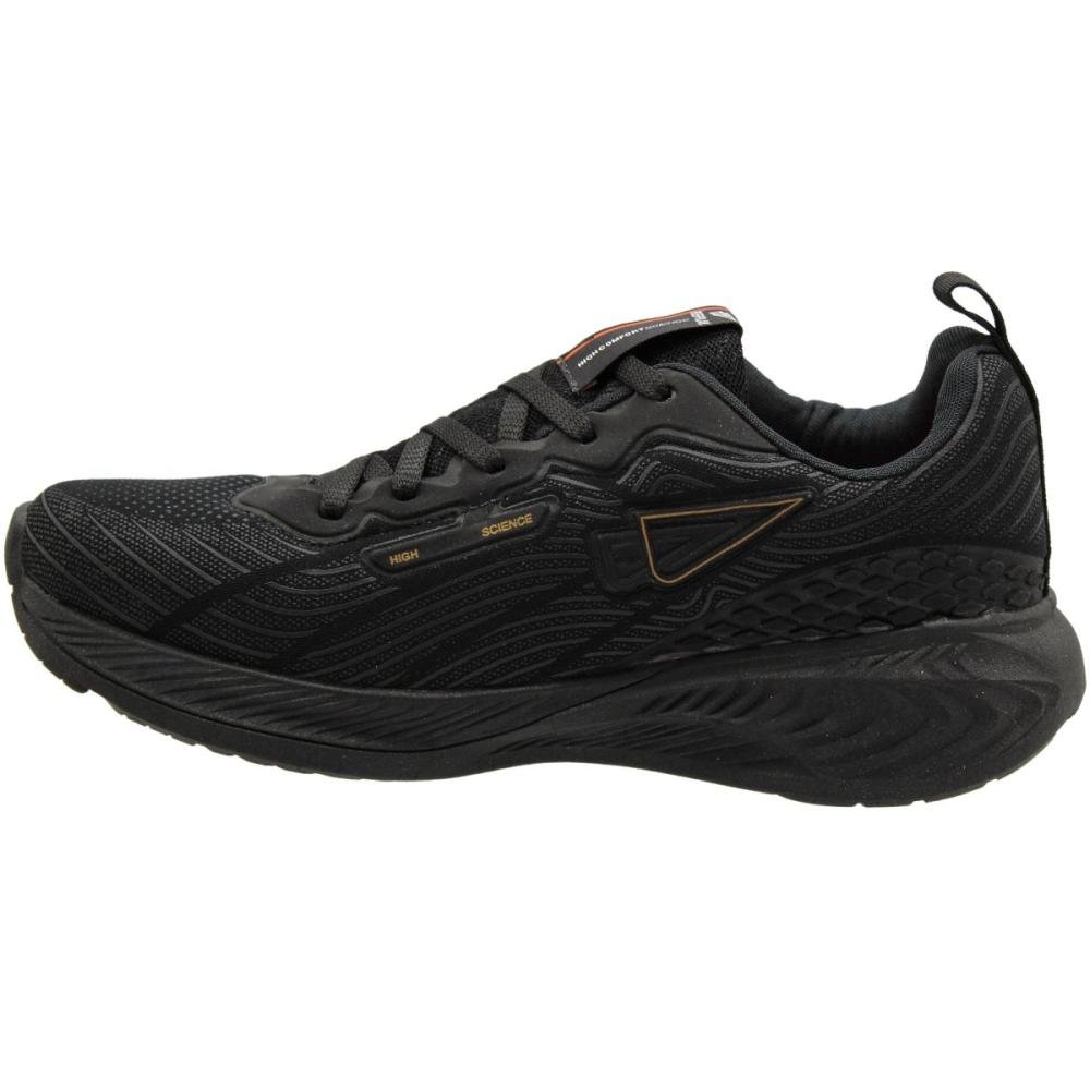 Tênis Esportivo Repplay High Soft Gel Texturizado Masculino Preto 2