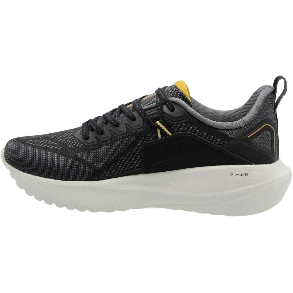 Tênis Esportivo Olympikus Zex 2 Running Confortável Masculino Preto 2