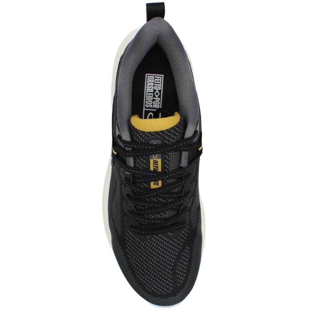 Tênis Esportivo Olympikus Zex 2 Running Confortável Masculino Preto 4